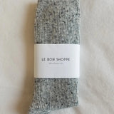 Le Bonne Shoppe Snow Socks - Cookies and Cream