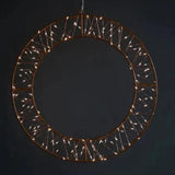 Celest LED Hanging Circle 40cm - Copper