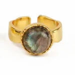 Cabochon Gemstone Ring