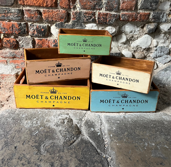 Moet Chandon Wooden Crates