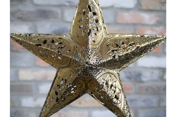 Gold Hanging Star