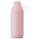 Chilly's Bottle Series 2 Flip, Blush Pink 500ml