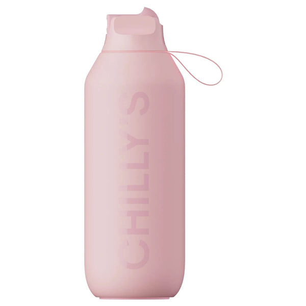 Chilly's Bottle Series 2 Flip, Blush Pink 500ml