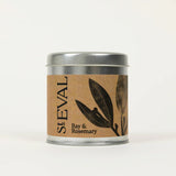 St. Eval Candle Tin - Bay & Rosemary