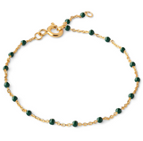 ENAMEL Copenhagen Bracelet, Lola - Petrol Green