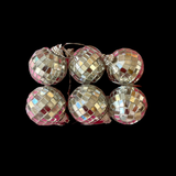 Disco Balls Decorations Set Of 6