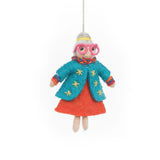 Felt Groovy Granny Hanging Decoration