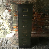 Vintage Metal Filing Cabinet