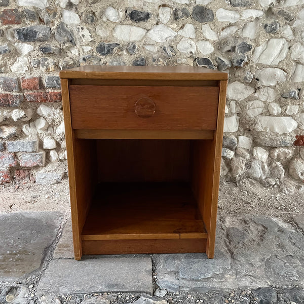 Mid Century Stag Bedside Cabinet