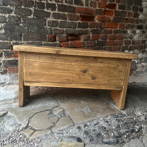 Reclaimed Lift Up Lid Bench