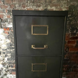 Vintage Metal Filing Cabinet