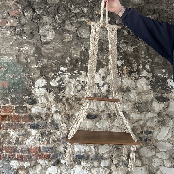 Macrame Hanging Shelves