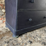 Antique Painted Pine Chest of Drawers