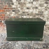 Vintage Painted Blanket Box