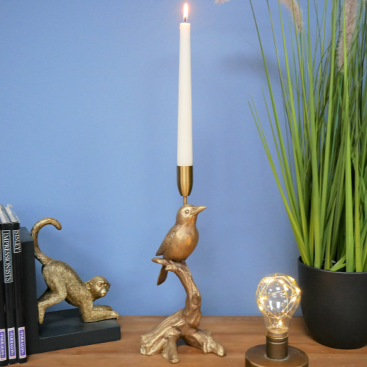 Bird Candle Stick Holder