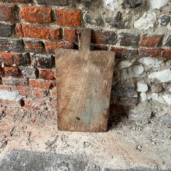 Vintage Wooden Serving Board Small Rectangular