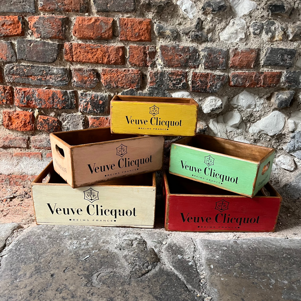 Veuve Clicquot Wooden Crates