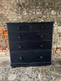 Antique Painted Pine Chest of Drawers