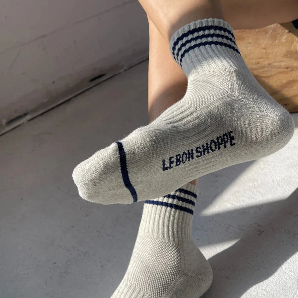 Le Bon Shoppe Girlfriend Socks - Sailor