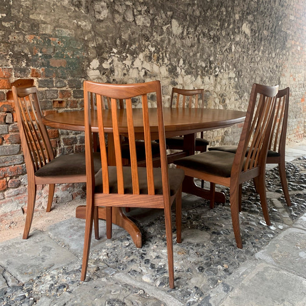 Mid Century Table & Chairs Set