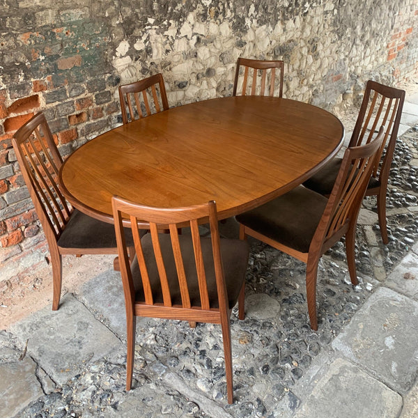 Mid Century Table & Chairs Set