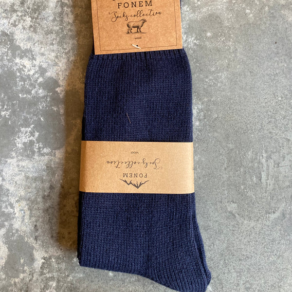 Fonem Men's Socks - Navy