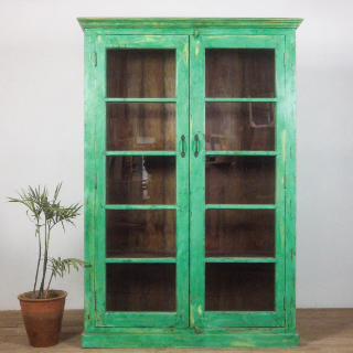 Green Glazed Cupboard