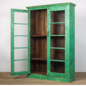 Green Glazed Cupboard