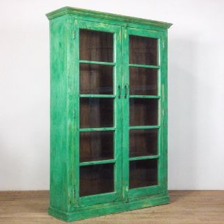 Green Glazed Cupboard