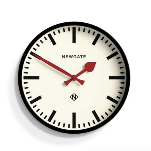 Newgate Luggage Wall Clock in Black – The Consortium Winchester and ...