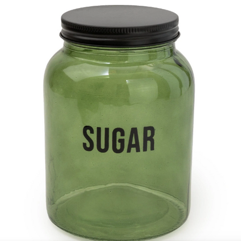 Glass Storage Jar - Sugar