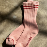 Le Bon Shoppe Boyfriend Socks - Vintage Pink