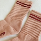 Le Bon Shoppe Boyfriend Socks - Vintage Pink