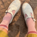 Le Bon Shoppe Boyfriend Socks - Vintage Pink