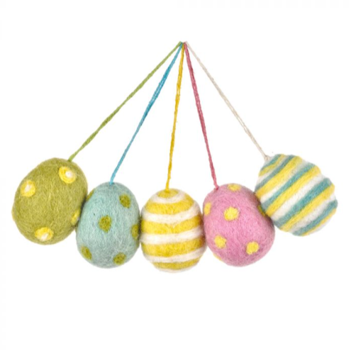 Easter Egg Hanging Felt Easter Decoration