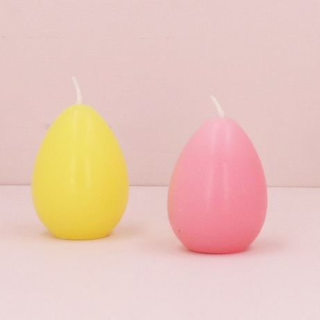 Egg Shaped Candle