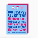 All of the Cake Birthday Card