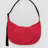 Baggu Medium Nylon Crescent Bag - Candy Apple