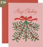 Rifle Paper Mistletoe Merry Christmas Card