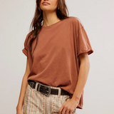 Free People Nina Tee - Tortoise Shell