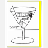 A Pleasing Situation Blank Greetings Card