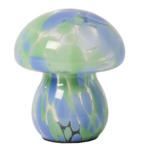 Small Mushroom Lamp - Green/Blue