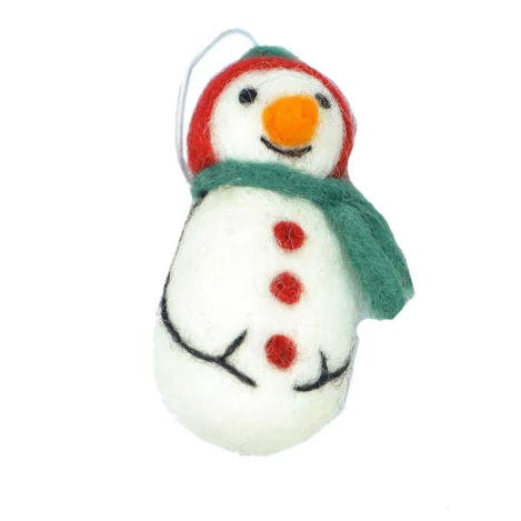 Jolly Snowman Decoration