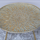 Gold Side Table