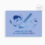 French Girls Anniversary Card