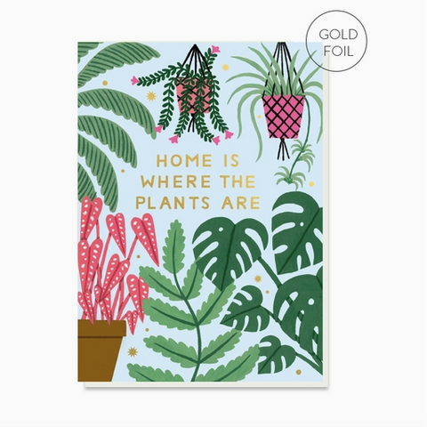 Home + Houseplants Cards