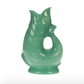 Ceramic Gluggle Jug - Spearmint