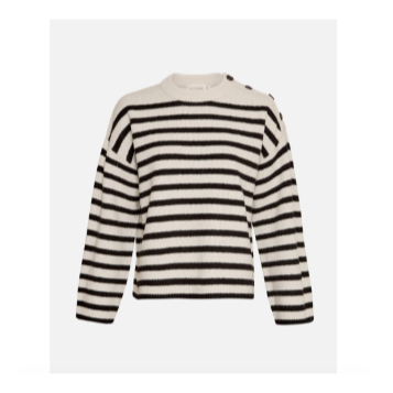 MSCH Carina Pullover - Egret/Black