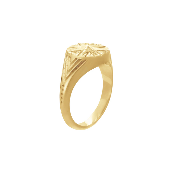 Rachel Jackson North Star Pinky Signet Ring