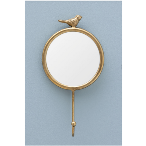 Bird Mirror with Hook